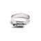 1 inch food-grade stainless steel clamp 1 inch stainless steel hose clamp, food grade clamp, silicone hose fitting, sanitary piping clamp, maple syrup equipment