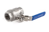 1 in stainless steel ball valve, stainless steel ball valve, food-grade plumbing, maple equipment, food processing equipment, LS Bilodeau