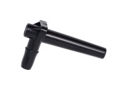 19/64 black spout for 5/16 tubing, black maple spout, 19/64 maple tapping spout, maple tubing spout ls bilodeau