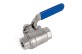 2-way stainless steel valve, side view 2-way stainless steel valve, side view, stainless steel ball valve, food-grade plumbing, maple equipment, food processing equipment, LS Bilodeau