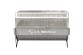 foyer inox 16ga lsbilodeau bbq Bulldog foyer BBQ inoxydable LS Bilodeau Bulldog fond blanc, camping bbq foyer, foyer inoxydable Bulldog ls bilodeau, feu de camp inox