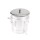 Couvercle inox presse vacuum 18po LS Bilodeau couvercle acier inoxydable, couvercle presse vacuum, bouchon presse vacuum 18, couvercle érablière par LS Bilodeau
