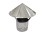 Peak style cap liner 6in chimney LS Bilodeau Peak style cap for hood, small peak cover for 6 inline chimney pipe, chimney hat, chimney cone, chimney cap ls bilodeau