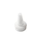 regular tip for regular cream gun applicators LS Bilodeau, plastic tip, regular food grade applicator tip, Industrial food grade dispenser tip