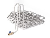 Serpentin acier inoxydable, serpentin stainless, tuyau refroidissant inox, tuyau chauffant inox alimentaire, serpentin refroidisseur cuisine, coil inox ls bilodeau