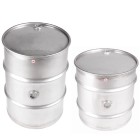 Various stainless barrels LS bilodeau, stainless barrel, maple syrup barrel, stainless barrel made in canada, barinox, ls bilodeau barrel