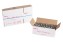 Boîte de huit cannes de sirop d’érable assemblée caisse de 8 cannes montée, boîte de sirop d’érable assemblée, carton d’emballage, vues de la boîte, contenant pour cannes