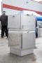 Cubic wood-fired BBQ option for smoker smoker cubic BBQ option, wood-fired smoker, wood fire BBQ, stainless steel smoker, food smoking equipment, LS Bilodeau commercial smoker