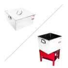 divers kits pannes rectangulaire en acier inoxydable, pannes a tire kits, panne a tire, couvercle mini panne, panne epluchette ble dinde