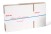 Flat cardboard case for eight maple syrup cans side view eight-can box, flat folded carton, maple syrup can packaging, cardboard case, box panels