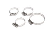 food-grade stainless steel hose clamps, silicone hose fittings, sanitary piping clamps, maple syrup processing equipment, brewery and dairy equipment