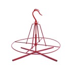 horizontal 5-16 maple tubing winder with base, twist free tubing deployment, swivel hook tubing reel, sugar bush tubing installation, maple syrup equipment