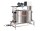 Little Cheesemaker 500L gas burners LS Bilodeau Little Cheesemaker 500 litres LS Bilodeau, gas burners, gas heating, cheese machine, pasteurizer cheese vat, food-grade stainless steel vat, artisan cheesemaking equipment, milk processing, commercial dairy equipment, cheese production