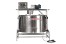 Little Cheesemaker 500L front view LS Bilodeau Little Cheesemaker 500 litres LS Bilodeau, front view, stainless vat, cheese machine, pasteurizer cheese vat, food-grade stainless steel vat, artisan cheesemaking equipment, milk processing, commercial dairy equipment, cheese production