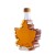 50 ml maple leaf glass bottle model B, view 3 50 ml maple leaf glass bottle, model b, maple syrup bottle, view 3, maple syrup container, decorative bottle, maple packaging