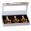 Open Sugar Shack maple syrup gift box open sugar shack gift box, 3 maple syrup bottles, maple leaf bottles, maple gift packaging, syrup tasting gift set
