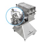 DPresse plaques sirop d'érable plaque aluminium 10po pneumatique air, presse plaque 10po pneumatique base inox, filtration plaque sirop d'érable, filtration érablière par LS Bilodeau