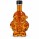 Santa Claus maple syrup bottle Santa Claus maple syrup bottle, Christmas glass bottle, decorative maple syrup bottle, holiday gift packaging, maple products, white background