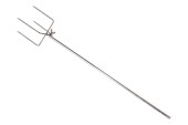 retractable roasting fork, telescopic marshmallow fork, hot dog campfire fork, stainless steel wood fire fork, outdoor fire cooking, camping accessory