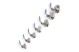 Valves en inox, tous formats, vue de devant valves en inox, tous formats, vue de devant, valves à bille inox, plusieurs dimensions, robinets acier inoxydable, plomberie alimentaire, équipement acéricole, transformation alimentaire, LS Bilodeau